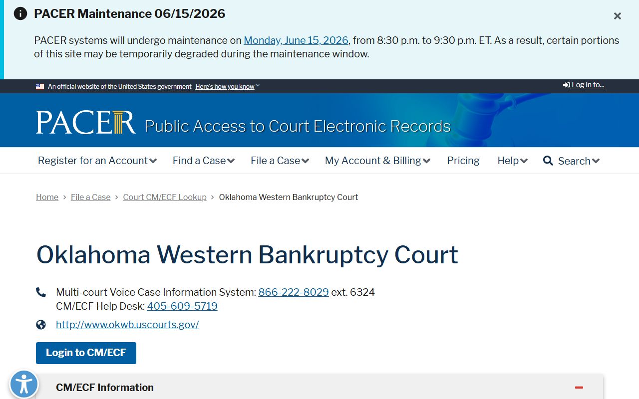 federal court records