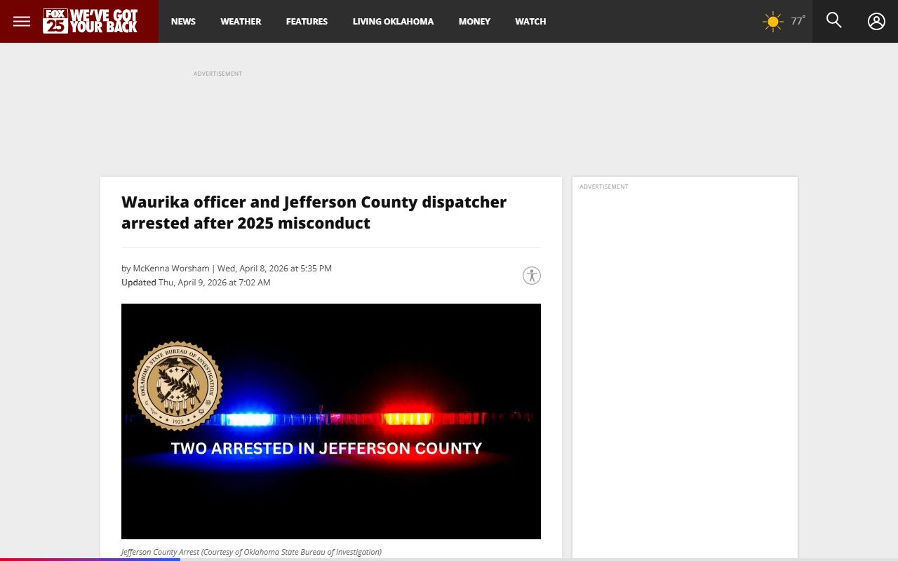 court charges after a Jefferson County arrest